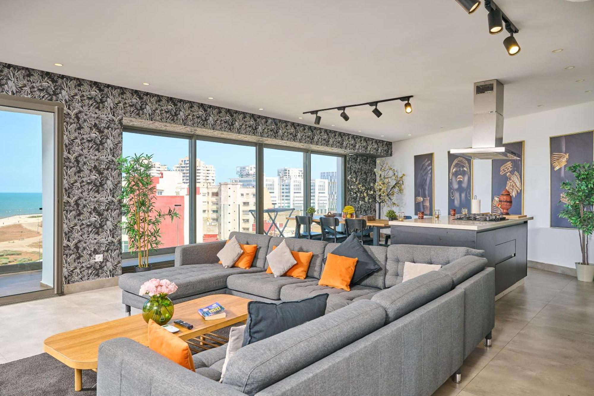 Apartment Sea View B29 -Mosquee Hassan Ii- By Thecasaedition Casablanca Exteriör bild