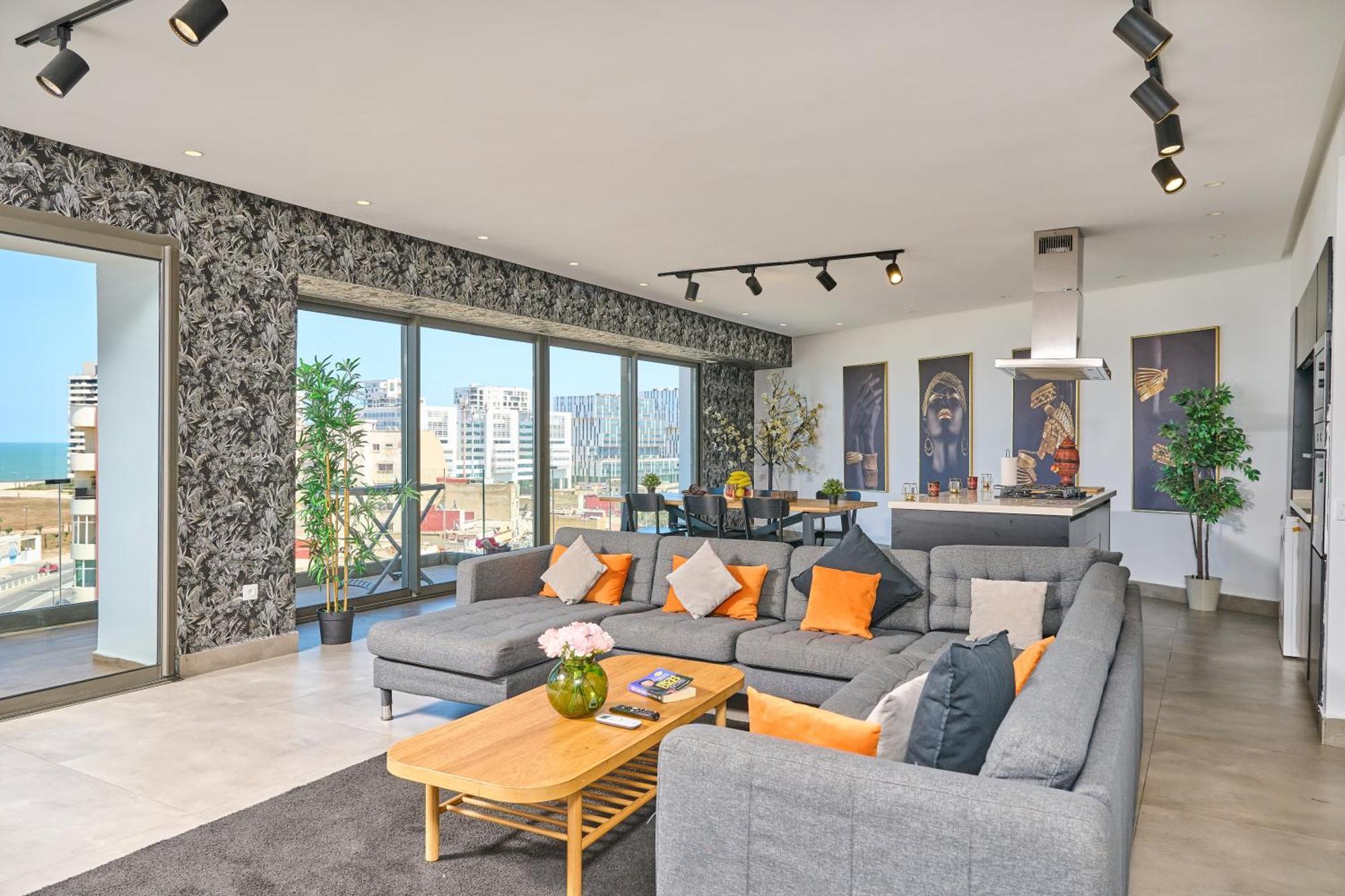 Apartment Sea View B29 -Mosquee Hassan Ii- By Thecasaedition Casablanca Exteriör bild